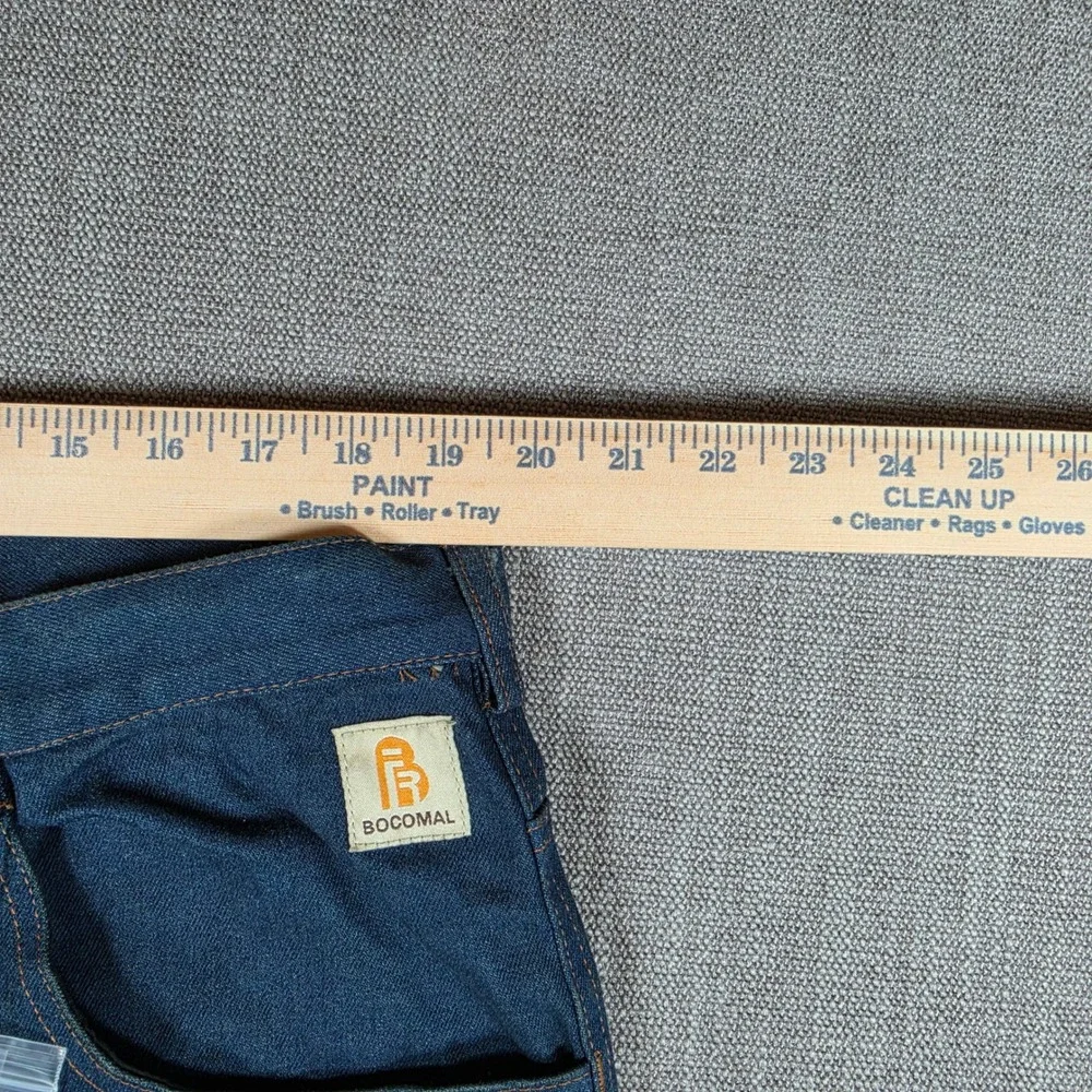 NEW 2 PACK Bocomal Flame Resistant Jeans 40/32 Blue FR Workwear CAT II FRC1905BL